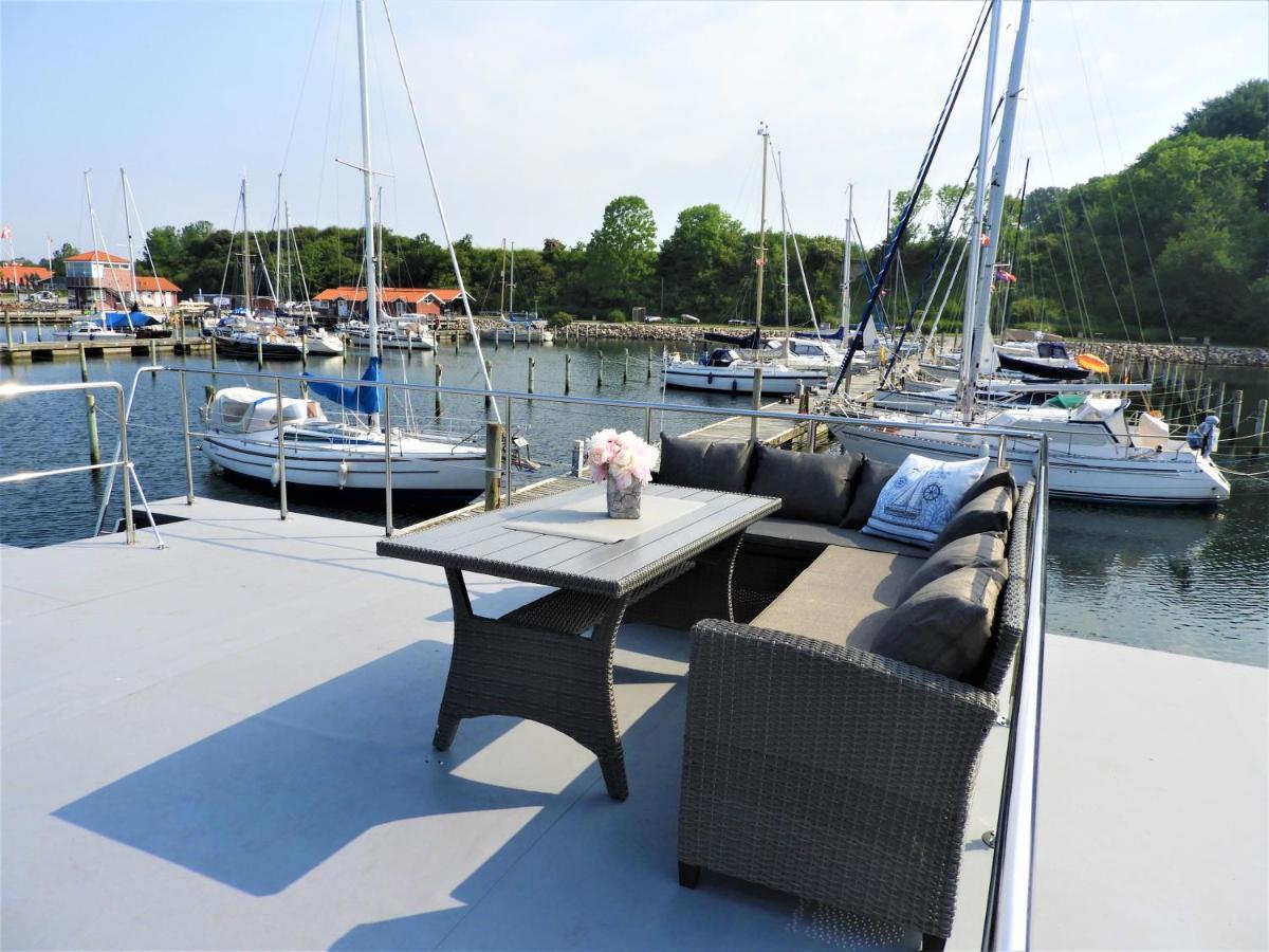 Hotel Hausboot-Lafe Flensburger Foerde Egernsund Zewnętrze zdjęcie