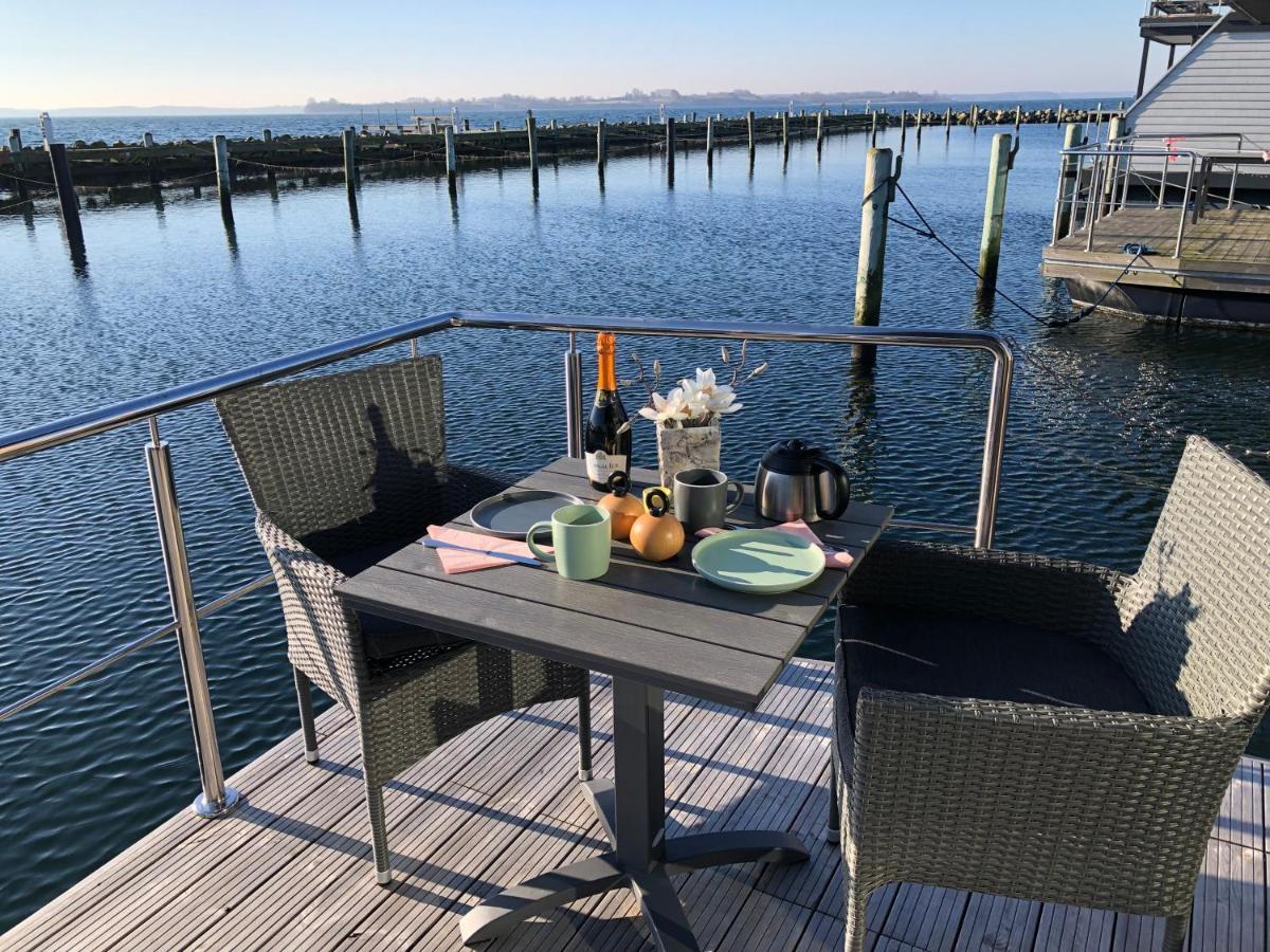 Hotel Hausboot-Lafe Flensburger Foerde Egernsund Zewnętrze zdjęcie